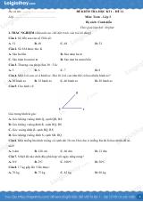 Đề kiểm tra học kì 1 Toán 3 Cánh diều - Đề số 11